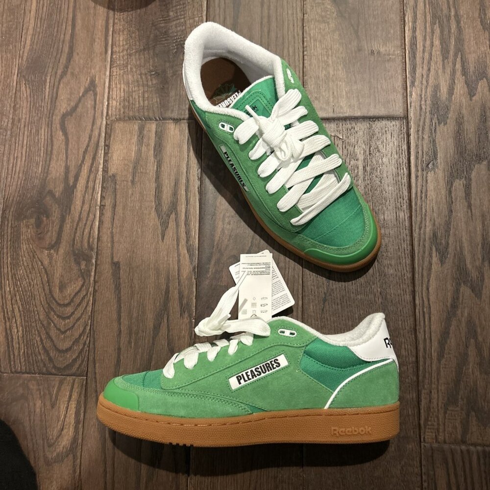 Reebok Club C Bulc Sneakers Men's Size 11 Green/ White 100206744